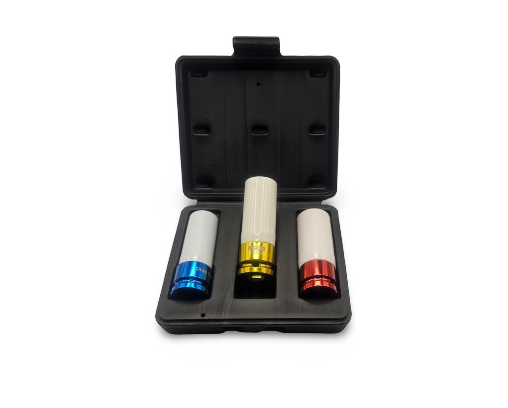 LIFT BLOCKS PLUS SOCKET SET PLUS IMPACT WRENCH