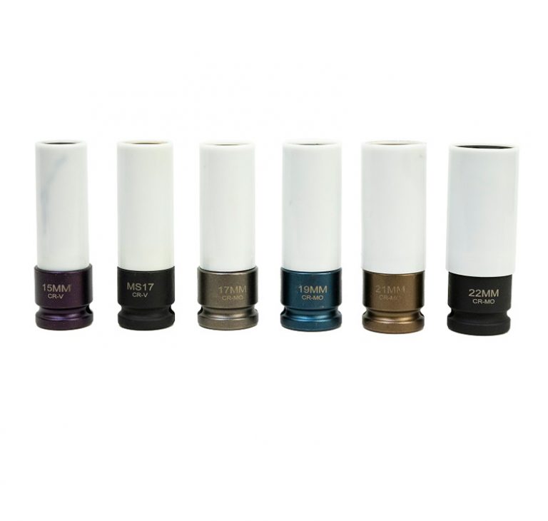 MAG WHEEL PROTECTOR SOCKET SET 6 PIECE - 1/2  INCH