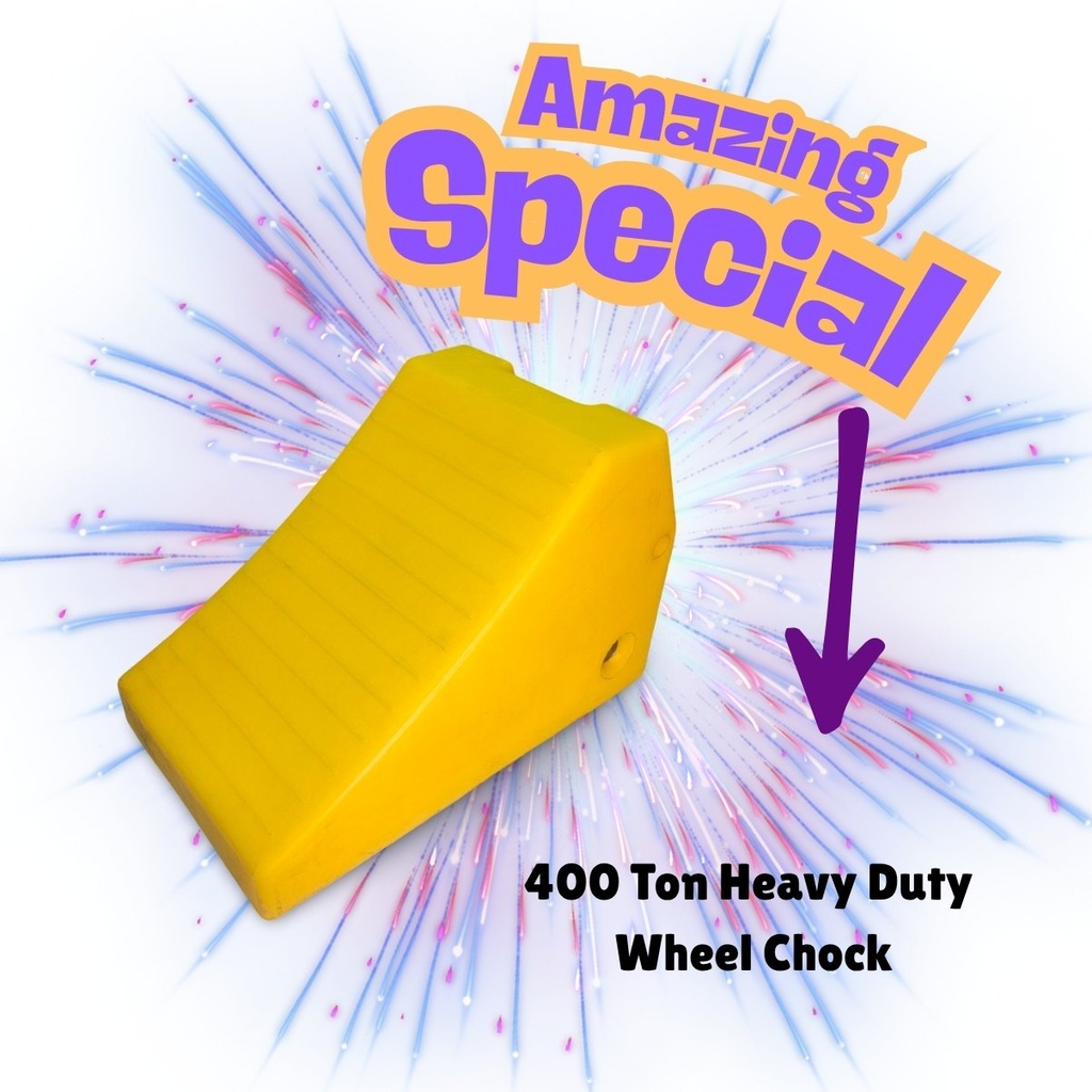 HEAVY DUTY WHEEL CHOCK 400 TON