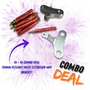 10+10 COMBO: 150MM FLEX EXTENTION PLUS BRACKET