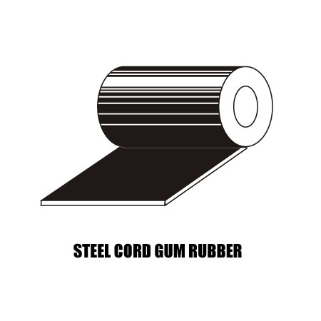 [1106] STEEL CORD GUM RUBBER 