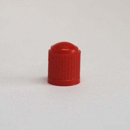 [3122] RED PLASTIC VALVE CAP 
