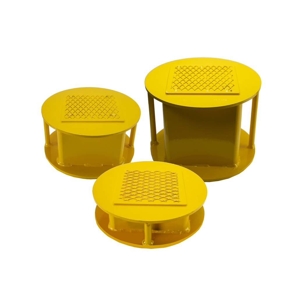 STEEL CRIBBING BLOCK SET - 76MM, 152MM, 229MM