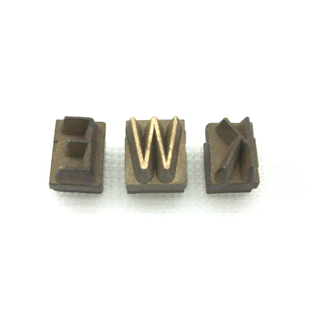 BRANDING LETTERS 1/2 INCH