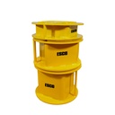 STEEL CRIBBING BLOCK SET - 76MM, 152MM, 229MM