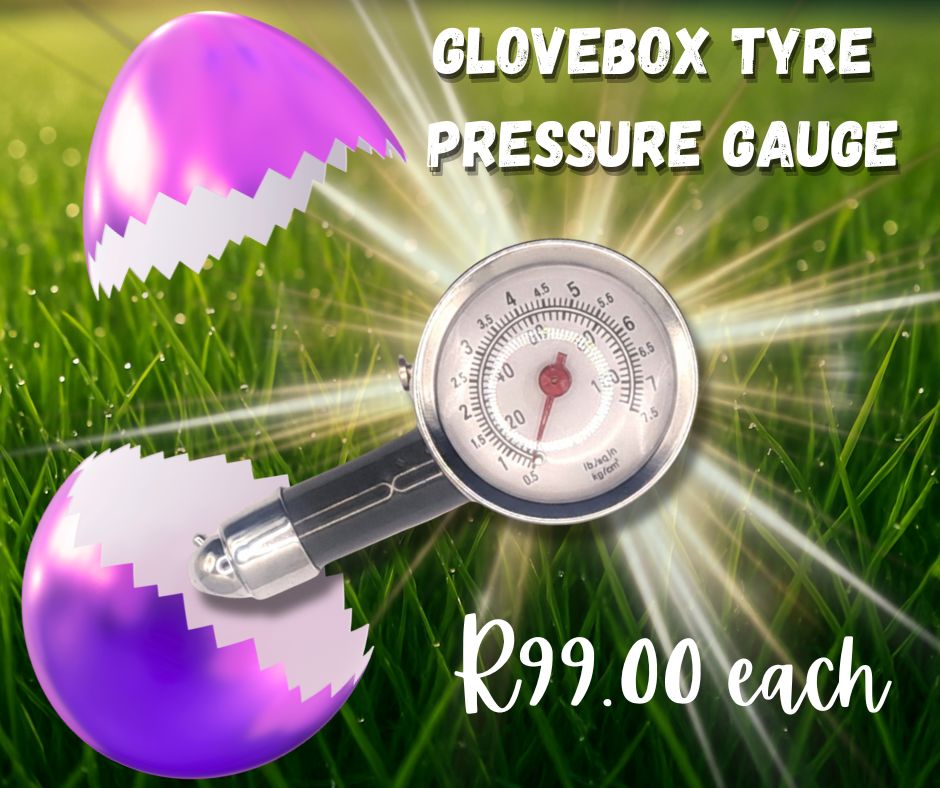 GLOVEBOX TYRE PRESSURE GAUGE