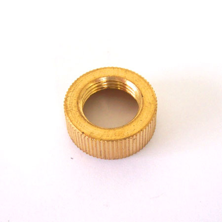 [3045] VALVE RIM NUT BRASS 