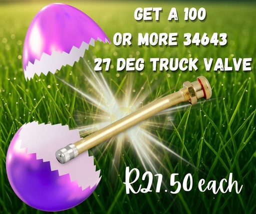 [3160] 34643 TRUCK 27DEG VALVE