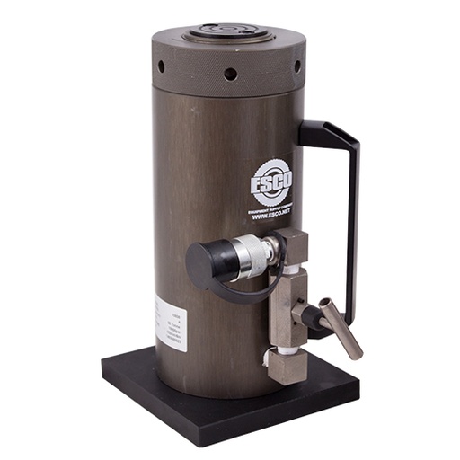 [6754] 100 TON HYDRAULIC JACK W LOCKING COLLAR