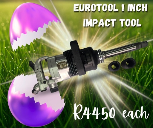 [3550] NETT EUROTOOL 1 INCH IMPACT TOOL