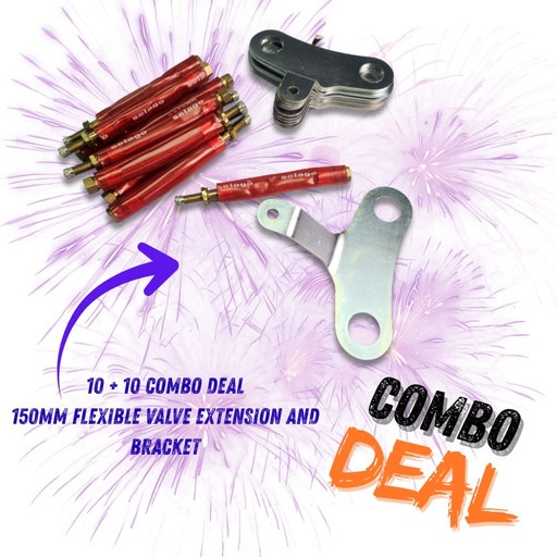 [COMBO3] 10+10 COMBO: 150MM FLEX EXTENTION PLUS BRACKET